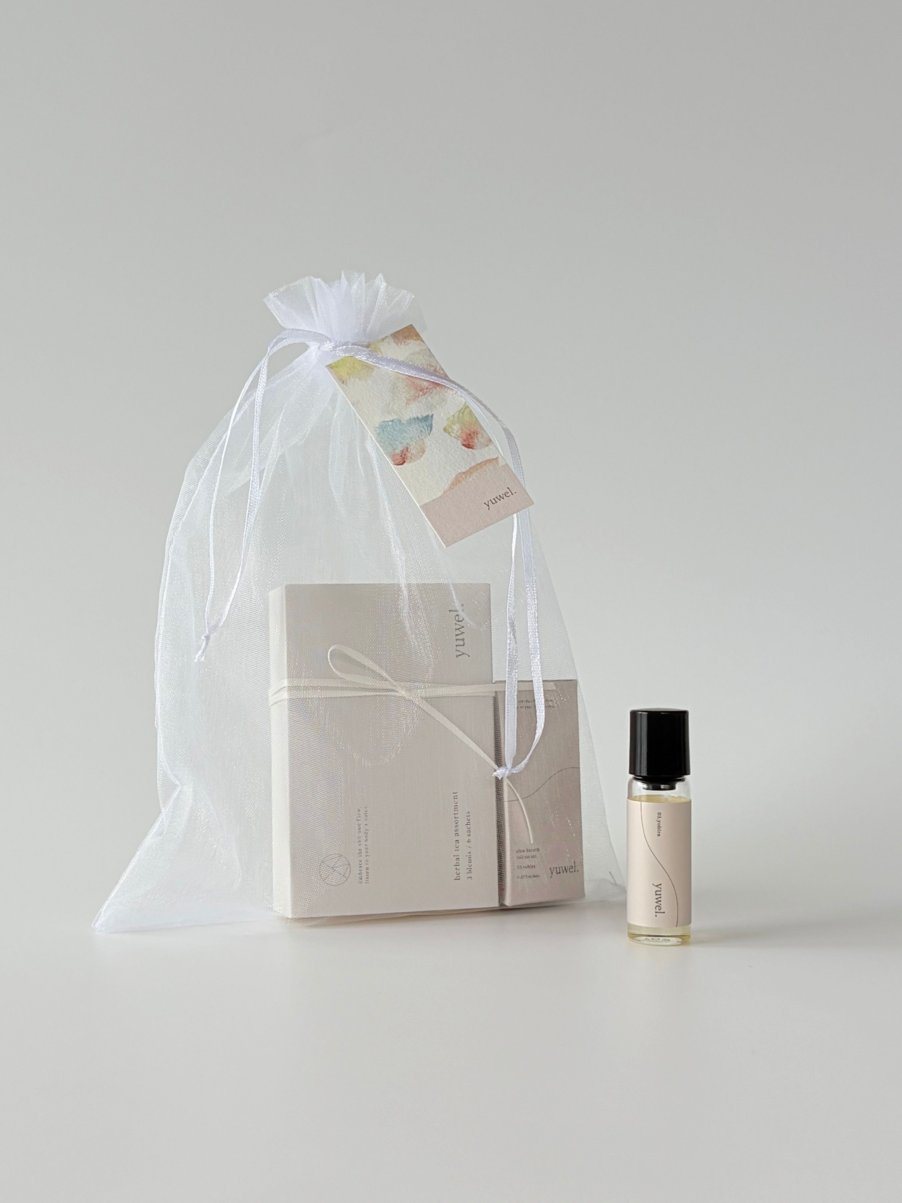 【gift set】ロールオン × ハーブティーアソートメント
