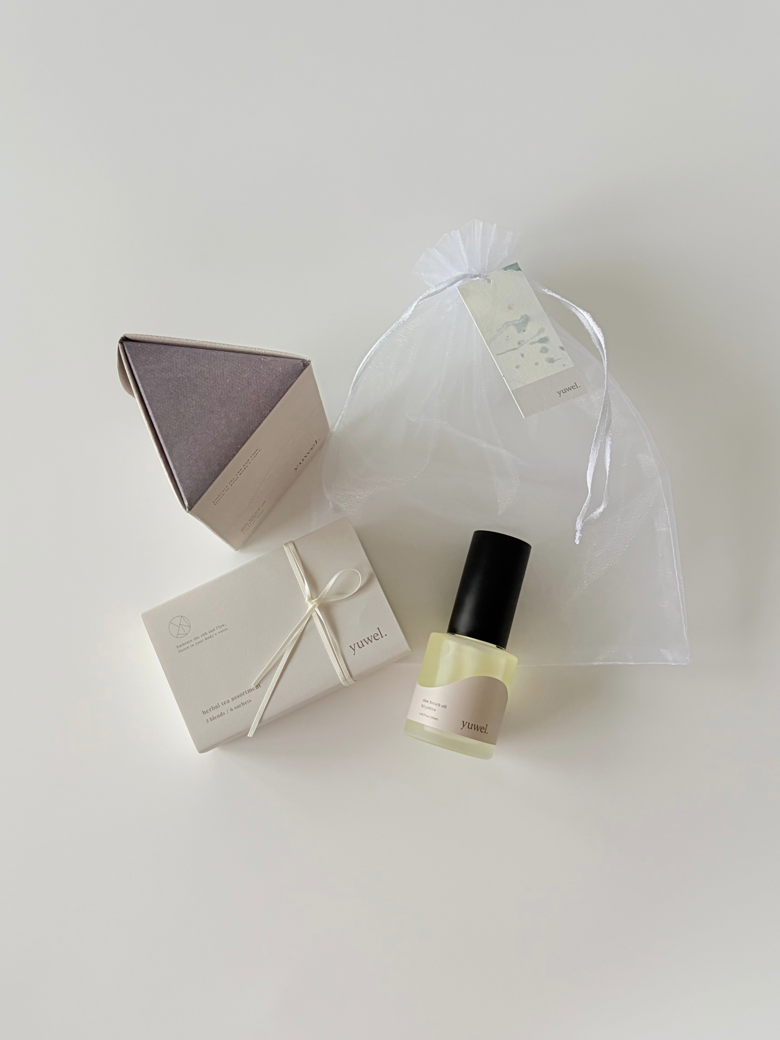 【gift set】アロマオイル × ハーブティーアソートメント